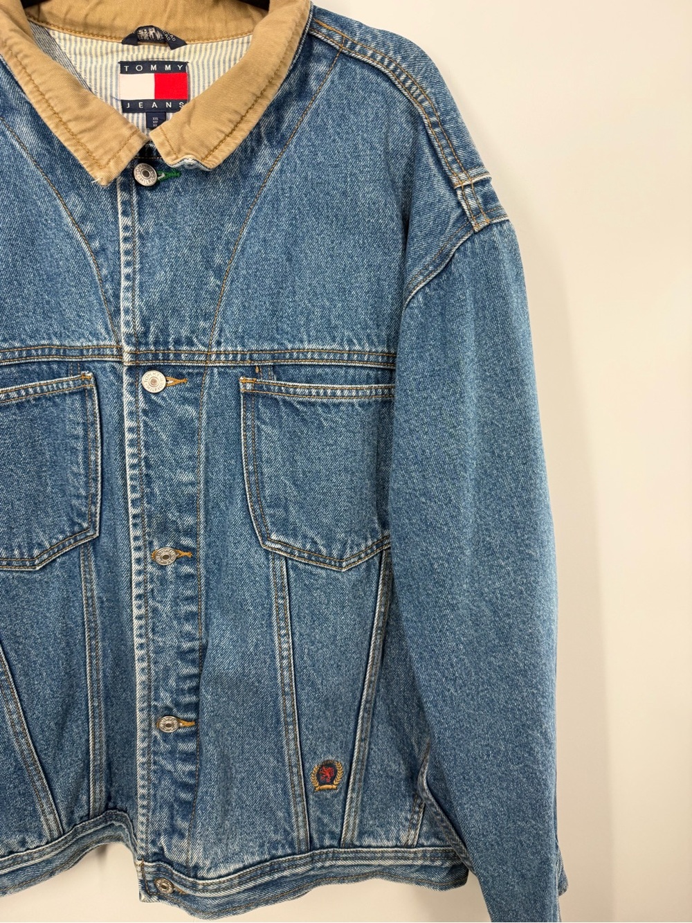 Vintage Tommy Hilfiger Tommy Jeans Denim Jacket - Picture 3 of 8